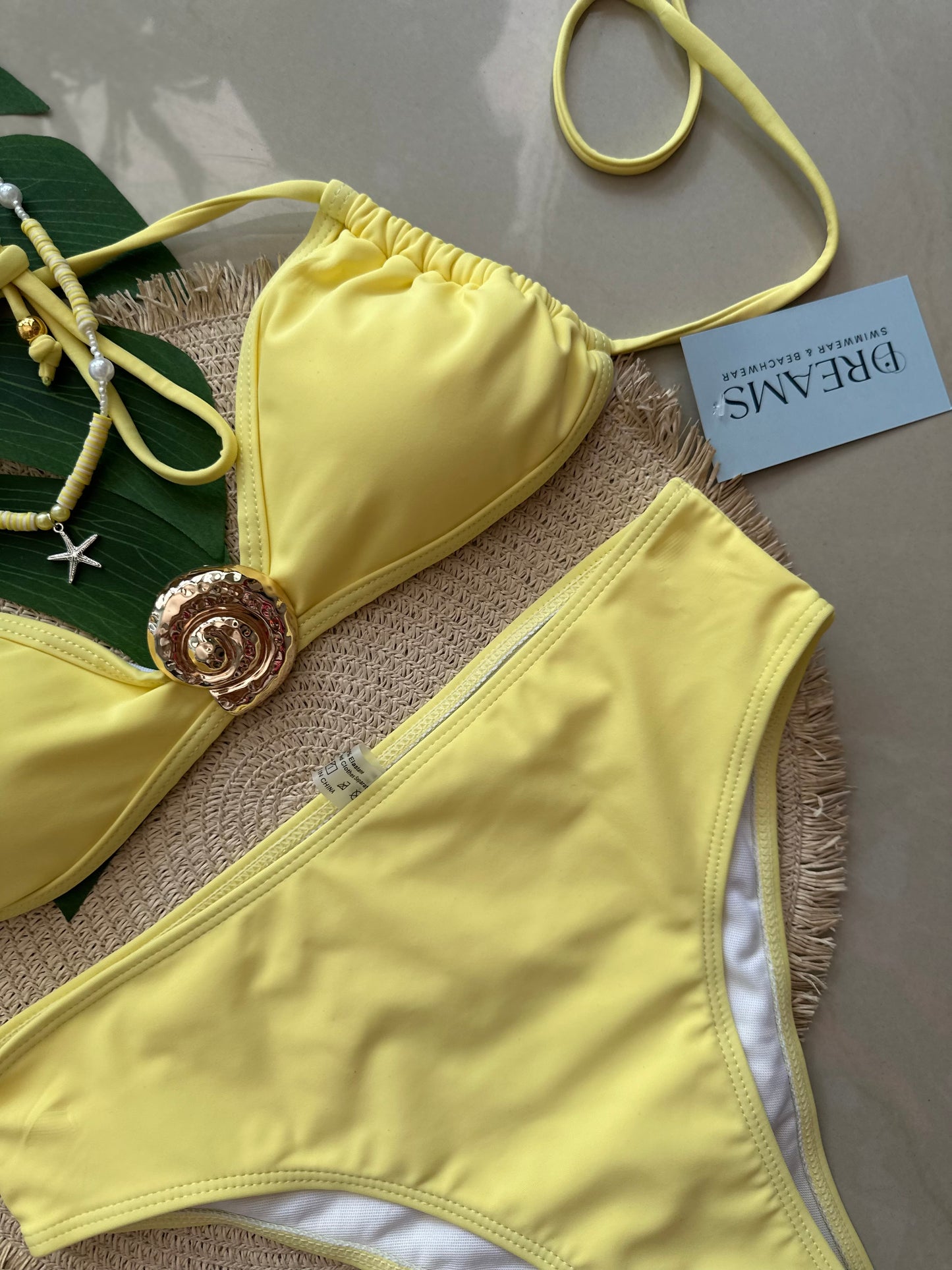 Bikini tiro alto