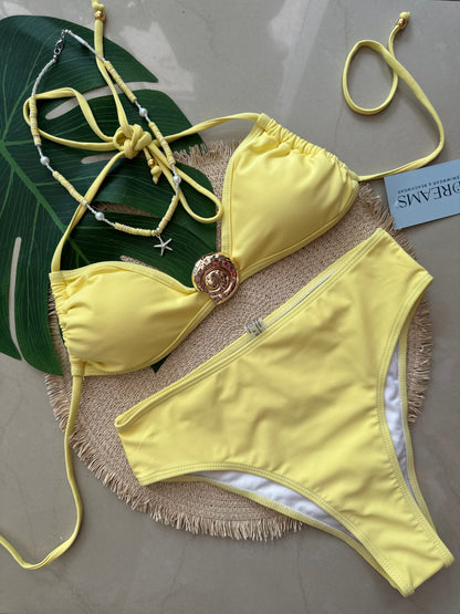 Bikini tiro alto